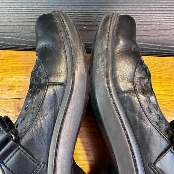 Naot Mary Jane Shoes Women’s 38 L7 Black Leather Comfort Orthopedic - Picture 2 of 10